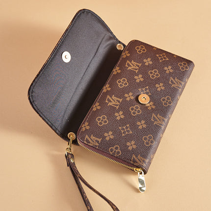 New Shoulder Bag for Women 2025 European and American Trendy Fashion Crossbody Handbag Large Capacity Phone Bag Dual-Use Clutch Bag