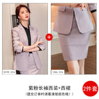 Purple Powder Long Sleeve Western Dress / S