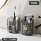 Transparent black storage box [1 piece]