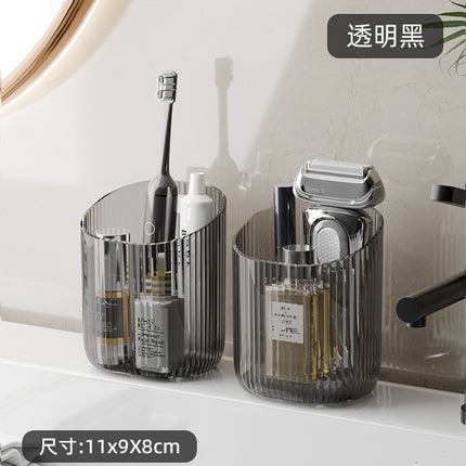 Toilet Shelf Wall-mounted Toilet Washstand Wall-mounted Toilet Cosmetics Hole-free Storage Box Toothbrush