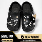 Black 6cm [diamond briquettes] / 38-39 [37-38 foot Racket]]