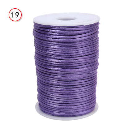 Chinese knot rope 34675 line handmade braided rope bracelet pendant red rope Jade line diy accessories wholesale