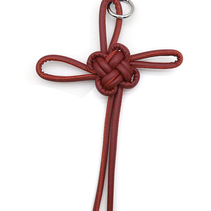 New Hand-woven Ruyi Knot Keychain Chinese Knot Car Bag Hanging Chain Accessories Keychain Hanging Ornaments