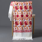 Garden full of spring-milk White / 200cm