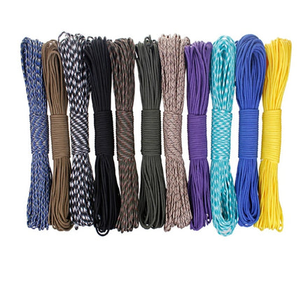 7-core 4mm umbrella rope polypropylene fiber multi-function mountaineering paratrooper traction rope life-saving equipment fixed safety umbrella rope