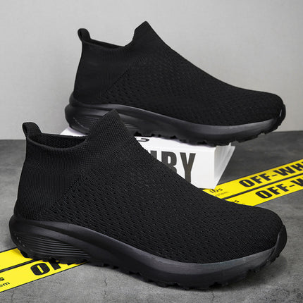 Cross-border New Men's Shoes Flying Weaving sneaker Shoes plus size Casual Shoes Socks Shoes Wide-toe Shoes Casual Shoes Adult