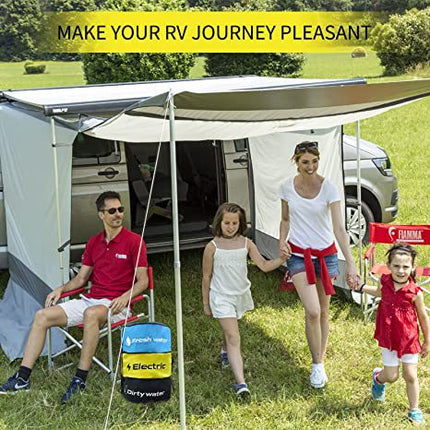 Cross-Border Rv Outdoor Hose Bag, Outdoor Travel Waterproof Hose Storage Bag, Dustproof Storage Bag for Wires and Miscellaneous Items