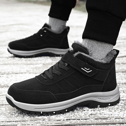 Cotton Shoes 2026 Winter New Model Elderly Hiking Sole Dad Shoes Wholesale Dropshipping Cotton Boots Cross-Border Casual Snow Boots