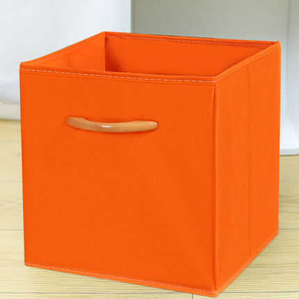 Amazon Lidless Storage Box Fabric Storage Box Foldable Large Drawer Storage Box Toy Storage Box