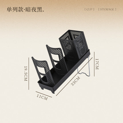 Removable multi-functional disposable paper cup holder single group double group size coffee cup storage rack