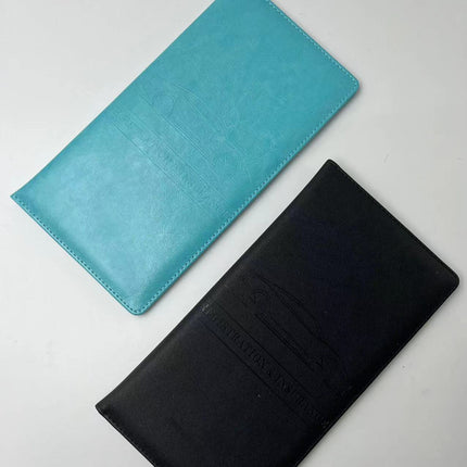 New Travel Passport Long Protective Cover Card Holder Retro Multi-Card Storage Multi-Function PU Anti-Theft Card Holder