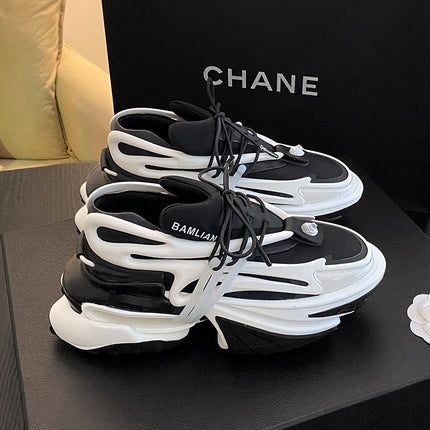 Couple's Torre Shoes 2023 New Arrival Spaceship Space Yacht Shoes Thick Sole Height Increased Casual Sports Men's and Women's Single Shoes