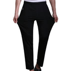 Black stretch [spring and summer thin section]] / 3XL