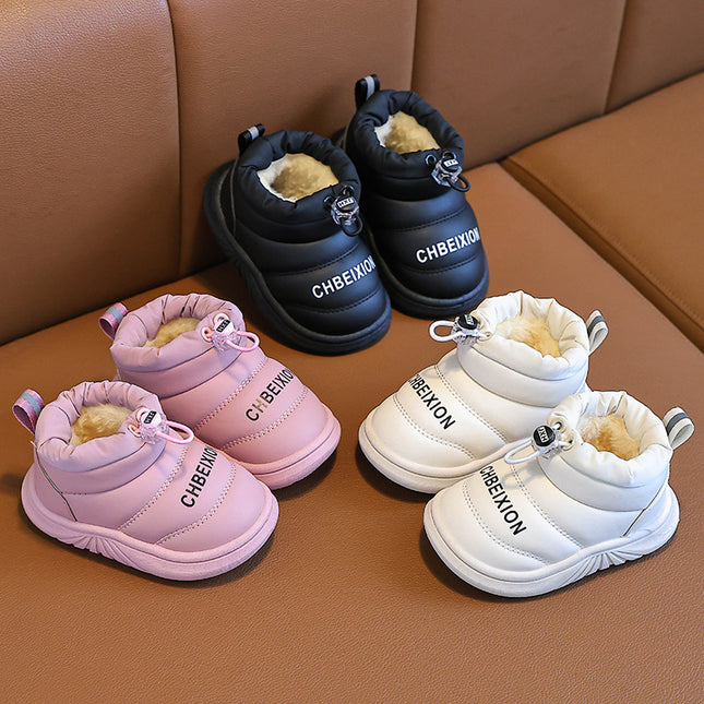 Children's Cotton Slippers Autumn and Winter Boys' Cartoon Dolphin Household Indoor Anti-Slip Slippers for Kids and Babies and Girls