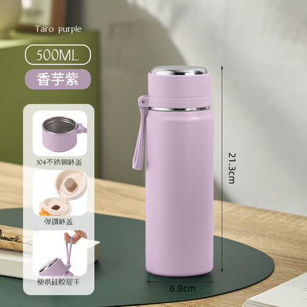 Stainless Steel Mini Thermos Cup Wholesale High-Value Vacuum Bullet-Shaped Portable Pocket Thermos Water Bottle Custom-Made