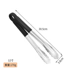 12inch [black plastic clip] 304 stainless steel