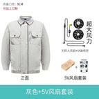Grey 5V Brushless Fan / S/M