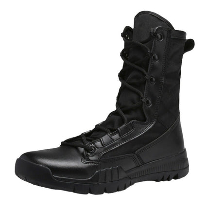 High-top Boots Special Forces Field Combat Boots Desert Outdoor Hiking Motorcycle Riding Men's Shoes Motorcycle Charge Shoes