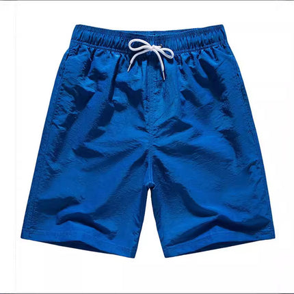 Men's Quarter Beach Pants Casual Seaside Three-Quarter Pants Swimming Shorts Loose Boxer Briefs