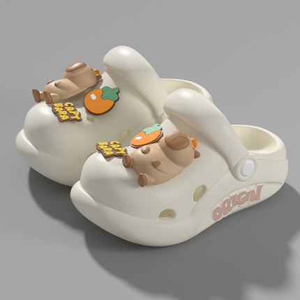 Kapibala Children's Cave Shoes New Summer Boys' Dung Sense Parent-Child Non-Slip Slippers Baby Girls' Sandals
