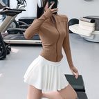 Brown color - waist slimming / S