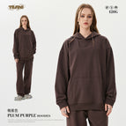 Plum Purple-Hoodie / S