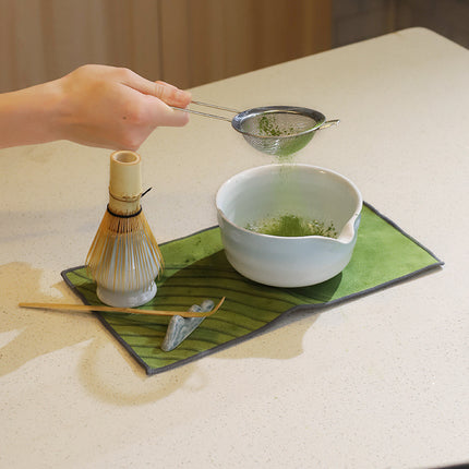 Japanese-Style Matcha Brush Tea Whisk Stand Bamboo Whisk Tea Gift Set Cross-Border Shipping