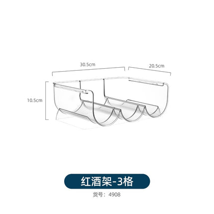 Mug Storage Box Desktop Double-Layer Cup Rack Water Cup Coffee Shelf Cup Tea Cup Storage Rack Transparent Acrylic