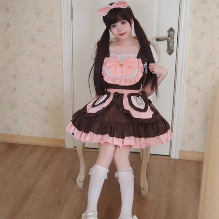 New Style Bunny Soft Cute Maid Outfit Cute Two-Dimensional Girl Lolita Maid Outfit Cosplay