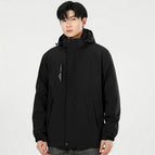 Hs-8898s men's style - black [removable mink velvet liner] / L