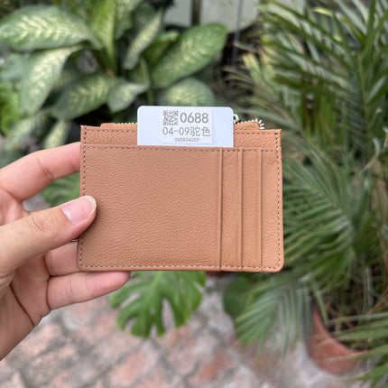 Double-sided Driver's License Multi-card Slot Genuine Leather Zipper Card Bag Top Layer Cowhide Men's Thickened Light Luxury Women's Small Coin Purse Case