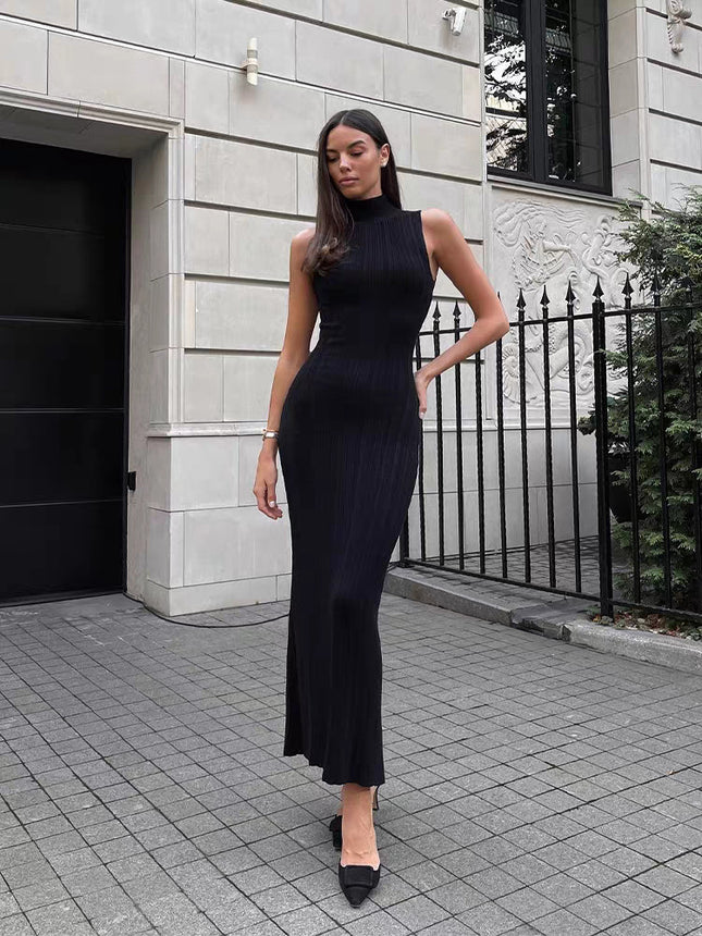 2025 New Summer Knitted dress Slim-fit Knitted Elegant dress Factory Supply