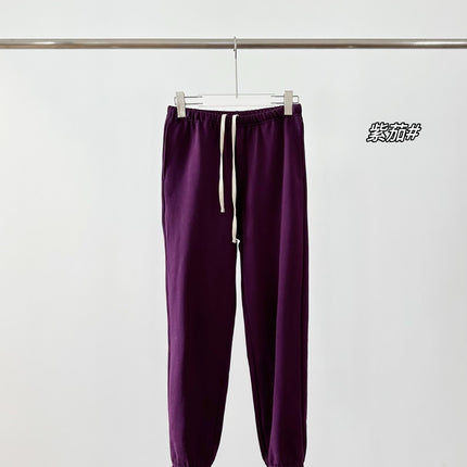 Popular Spring New Dopamine Color Sweatpants Solid Color Versatile Casual Slimming Terry Women's Sports Pants