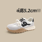 Gray height increasing style c heel height 5.2cm / 35