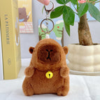 About 11cm high / Dark brown gold bell + silver buckle