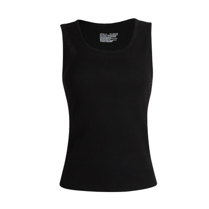 Women's Thermal Vest with Fleece Lining, Thickened Winter Underwear for Cold Protection, Inner Wear, Women's Base Layer Round Neck Vest Top