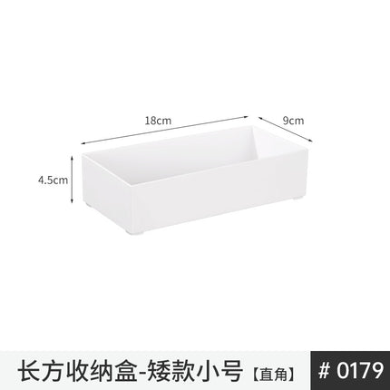 Desktop Storage Box Kitchen Cabinet Sink Tableware Chopsticks Cosmetics Sundries Station Stationery Books Snacks