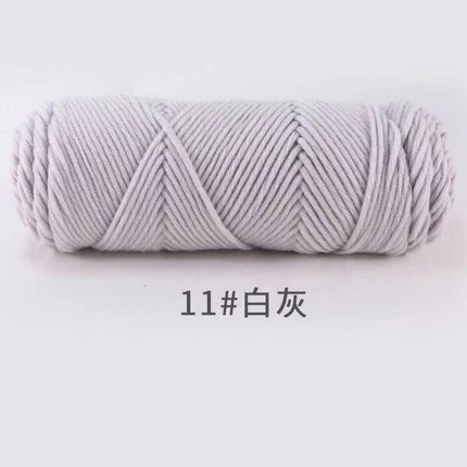 8 strands milk cotton eight strands lover cotton handmade diy material coated wool scarf hat hook shoes medium thick wool ball