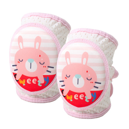 Children's knee pad adjustable elbow pad infant crawling protective gear toddler anti-fall artifact mesh breathable knee pad cover