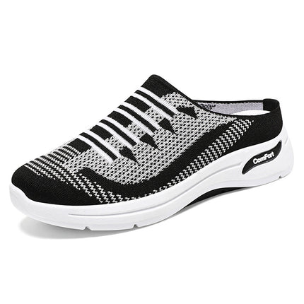 Kangtai Shoe Factory Women's Shoes 2026 Spring Collection Cross-Border Women's Shoes Casual Breathable Half-Slipper Mom Shoes