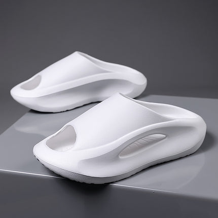 Outdoor Sports Coconut Slippers for Men and Women Summer Outdoor Wear Casual Beach Non-Slip Deodorant Dung Feeling Thick Bottom for Lovers