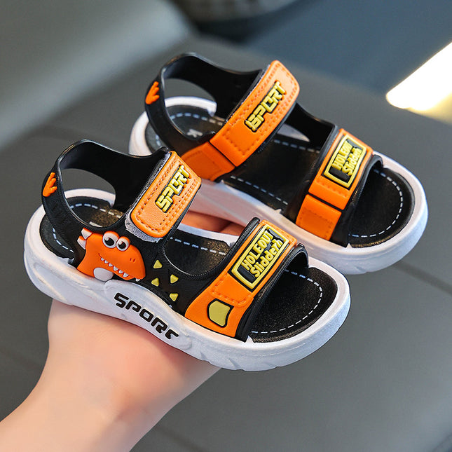 Children's Slippers for Boys and Girls Summer 2024 New Boys Non-slip Bathroom Home Use Children's Beach Slippers
