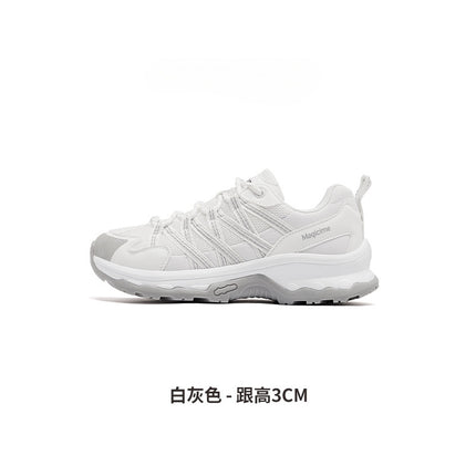 Popular Trendy Thick-Soled Hiking Shoes for Women 2025 New Summer Lightweight Breathable Running Casual Sports Shoes for Women