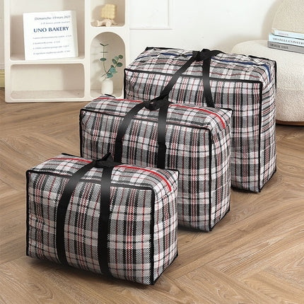 Moving Bag, Tote Bag, Moving Packing Bag, Woven Bag, Luggage Bag, Quilt Large Bag, Student Dormitory Storage Organizer