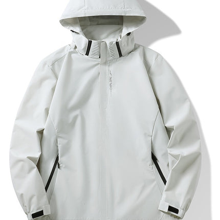 Jackets for Men and Women, Versatile Jackets for Couples, Windproof, Waterproof and Windproof, Removable Outdoor Mountaineering Jackets with Logo