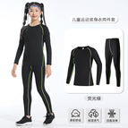 Thin model-black and green two-piece set / Size 22 (about 120cm, about 20kgcm)
