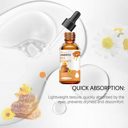 Bee Honey Eye Drops Fatigue Dry Eyes Astigmatism Blurred Vision Reliever Refreshing Improve Eyesight Soothing Eye Care Products