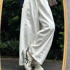 Washed white regular fit jeans / XS
