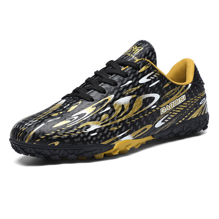 Cross-border football shoes AG spikes broken nails boys and girls children young students professional competition training sneaker wholesale