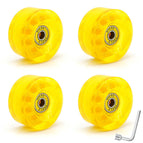 Sequin yellow non-flashing wheel 4 wrenches